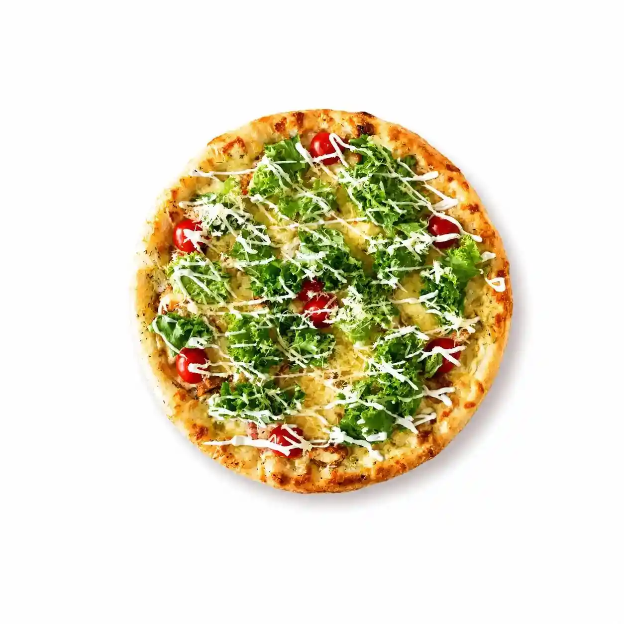 Пицца Цезарь с курицей